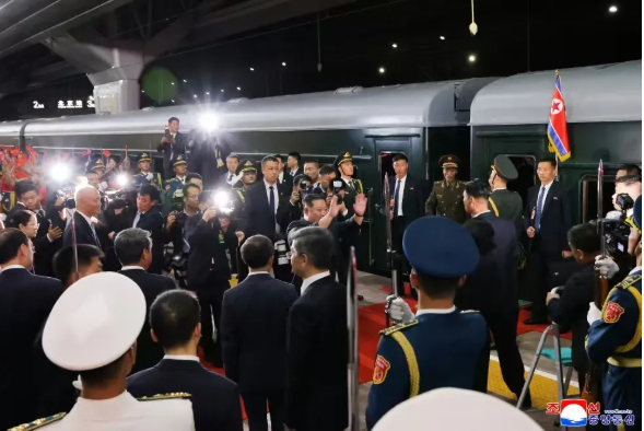 垒富配资 金正恩回国前表态：祝愿中国繁荣